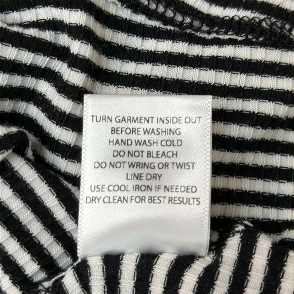 Altar'd State A Line Black and White Striped Dress Size Small - Picture 9 of 13